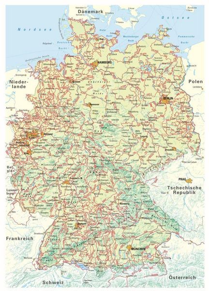 Produktbild: BVA ADFC Ratgeber 260 Radfernwege in Deutschland