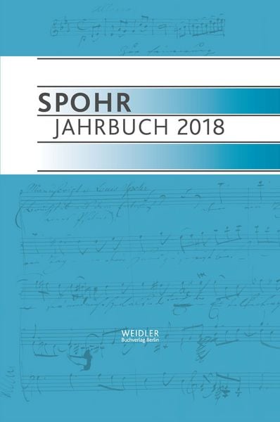 Produktbild: Spohr Jahrbuch 2018