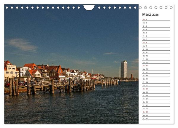 Produktbild: Ostseeheilbad Travem&uuml;nde - Die sch&ouml;nste Tochter L&uuml;becks (Wandkalender 2026 DIN A4 quer), CALVENDO Monatskalender