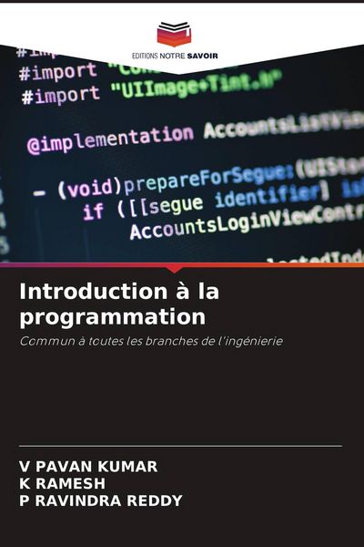 Produktbild: Introduction &agrave; la programmation