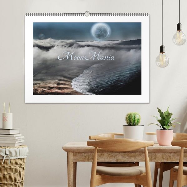 Produktbild: MoonMania (Wandkalender 2026 DIN A2 quer), CALVENDO Monatskalender