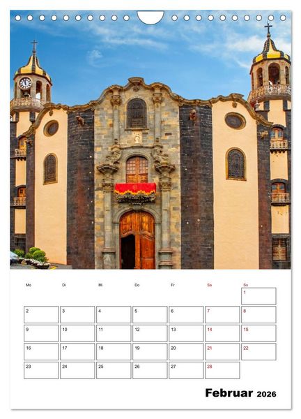 Produktbild: Wundersch&ouml;nes Reiseziel - La Laguna und La Orotava (Wandkalender 2026 DIN A4 hoch), CALVENDO Monatskalender