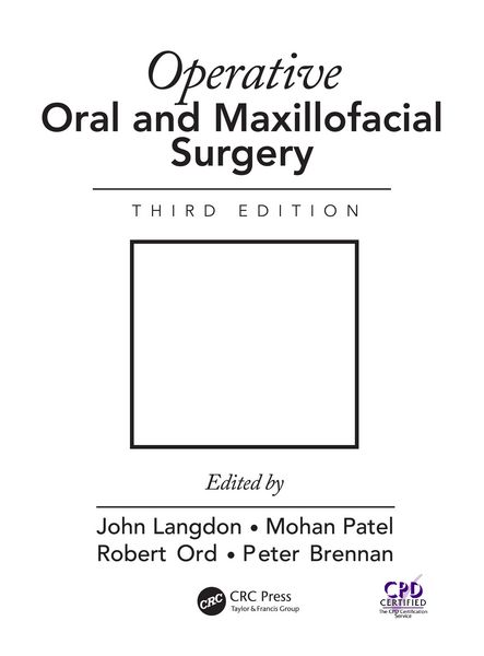 Produktbild: Operative Oral and Maxillofacial Surgery