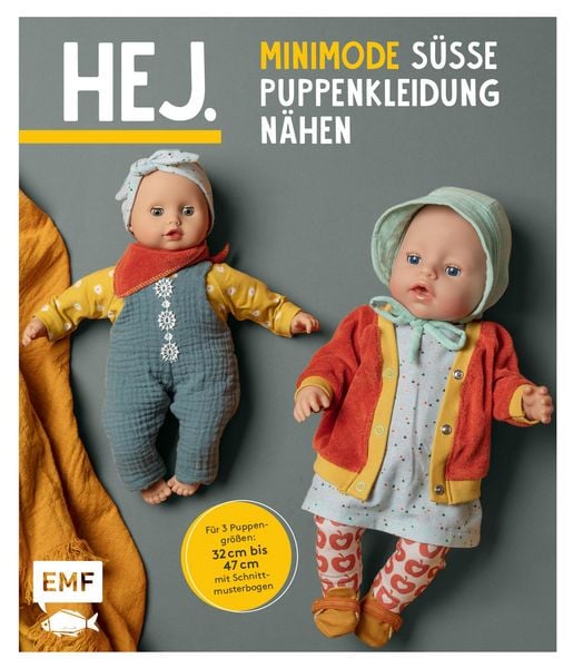 Produktbild: Hej. Minimode - S&uuml;&szlig;e Puppenkleidung n&auml;hen