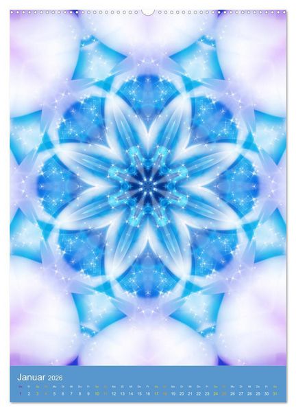 Produktbild: Lichtvolle Mandalas (Wandkalender 2026 DIN A2 hoch), CALVENDO Monatskalender