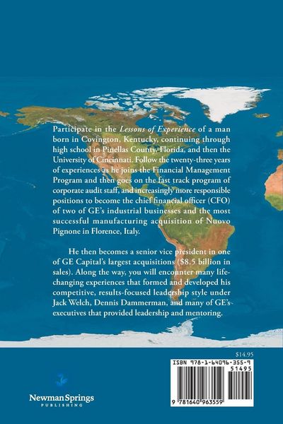 Produktbild: Lessons of Experience of a GE CFO