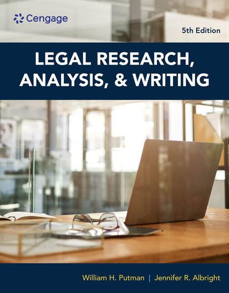 Produktbild: Legal Research, Analysis, and Writing