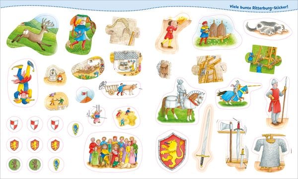 Produktbild: Mitmach-Heft Ritterburg