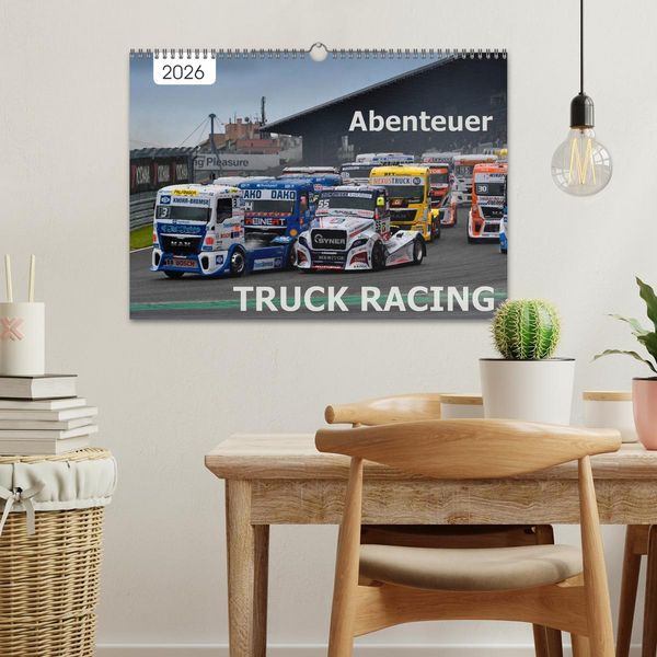 Produktbild: Abenteuer TRUCK RACING (Wandkalender 2026 DIN A3 quer), CALVENDO Monatskalender