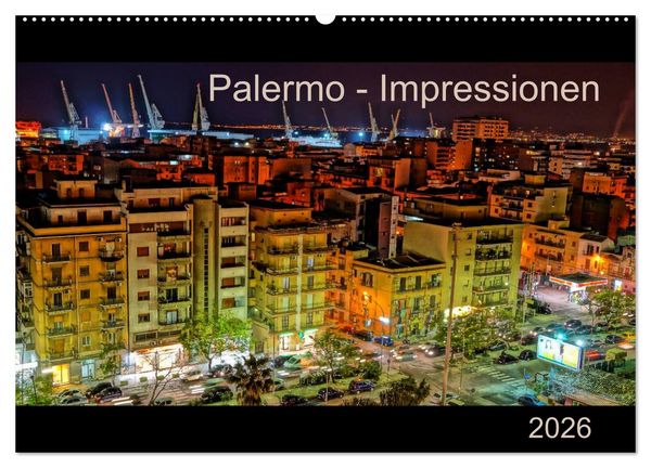 Produktbild: Palermo - Impressionen (Wandkalender 2026 DIN A2 quer), CALVENDO Monatskalender
