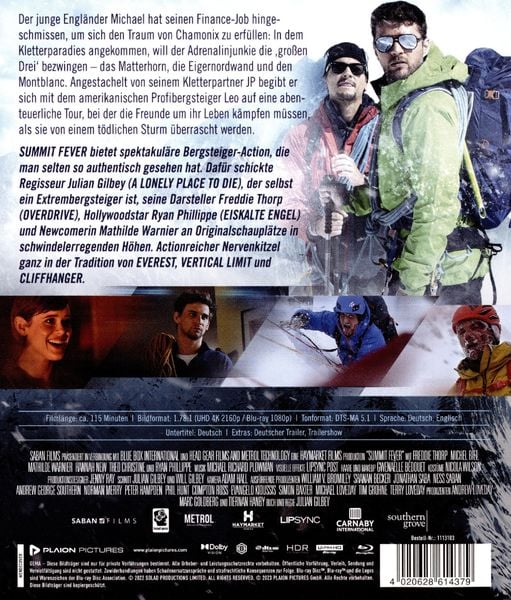 Produktbild: Summit Fever (4K Ultra HD) (+ Blu-ray)