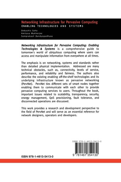 Produktbild: Networking Infrastructure for Pervasive Computing