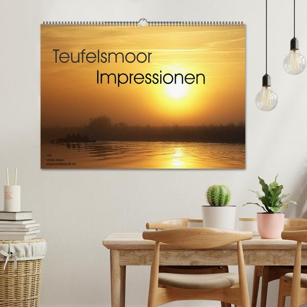 Produktbild: Teufelsmoor Impressionen (Wandkalender 2026 DIN A2 quer), CALVENDO Monatskalender