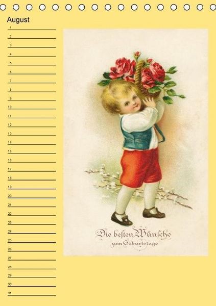 Produktbild: Gl&uuml;ckw&uuml;nsche von anno dazumal (Tischkalender immerw&auml;hrend DIN A5 hoch)