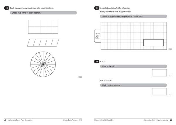 Produktbild: KS2 Maths SATs Practice Papers