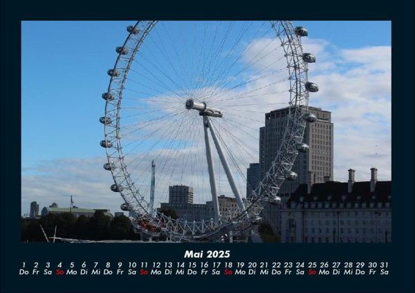 Produktbild: London - Impressionen 2025 Fotokalender DIN A4