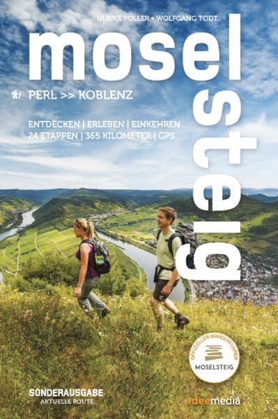 Produktbild: Moselsteig. Der offizielle Wanderf&uuml;hrer. Aktuelle Sonderausgabe mit allen 24 Etappen plus Rundwege.
