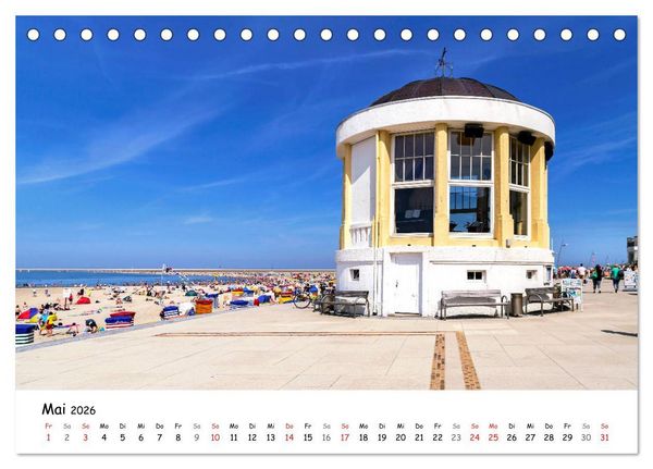 Produktbild: Borkum, bezaubernde Nordseeinsel (Tischkalender 2026 DIN A5 quer), CALVENDO Monatskalender