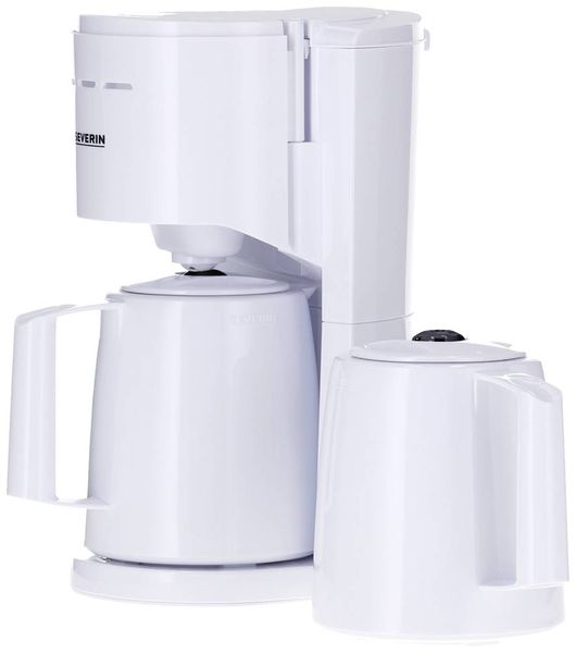 Produktbild: Severin KA 9309 Kaffeemaschine Wei&szlig; Isolierkanne