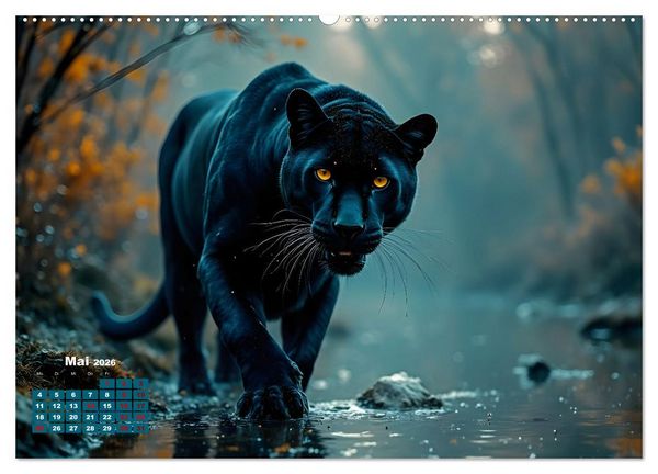 Produktbild: Wildlife im Fokus - Begegnungen auf Augenh&ouml;he (Wandkalender 2026 DIN A2 quer), CALVENDO Monatskalender