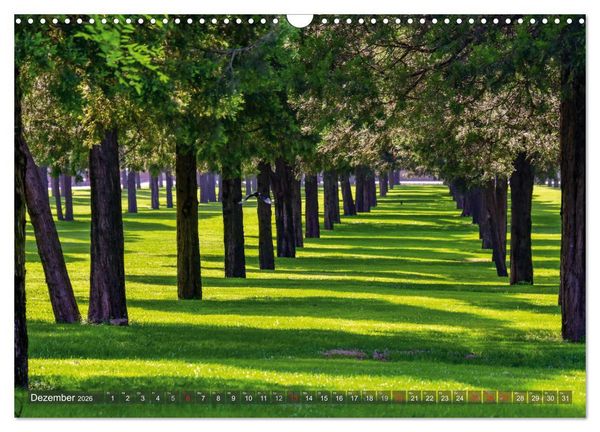 Produktbild: Pekings kaiserliche Pal&auml;ste und G&auml;rten (Wandkalender 2026 DIN A3 quer), CALVENDO Monatskalender