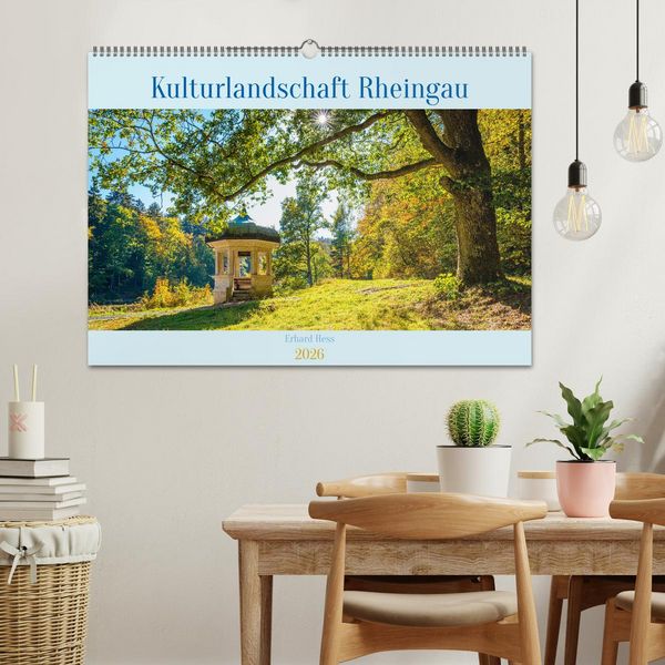 Produktbild: Kulturlandschaft Rheingau (Wandkalender 2026 DIN A2 quer), CALVENDO Monatskalender