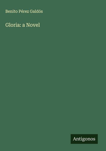 Produktbild: Gloria: a Novel