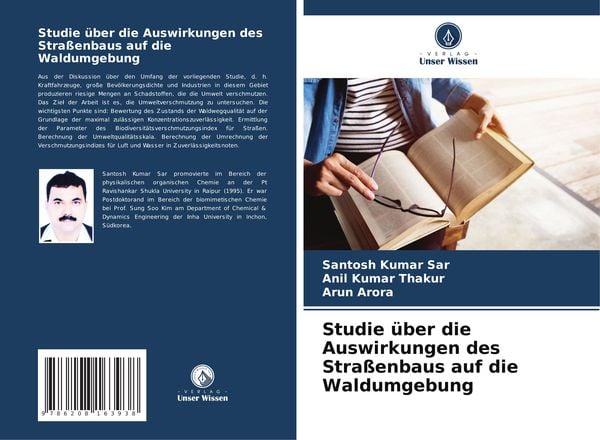 Produktbild: Studie &uuml;ber die Auswirkungen des Stra&szlig;enbaus auf die Waldumgebung