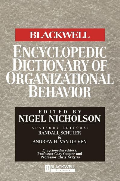 Produktbild: BWEncy Dict Organiz Behavior C