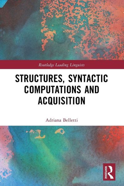 Produktbild: Structures, Syntactic Computations and Acquisition
