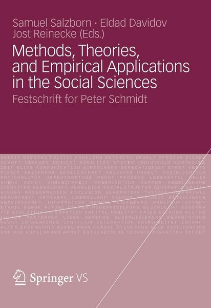 Produktbild: Methods, Theories, and Empirical Applications in the Social Sciences