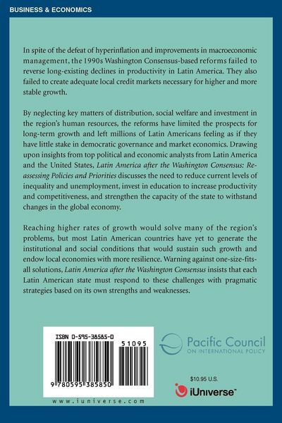 Produktbild: Latin America after the Washington Consensus