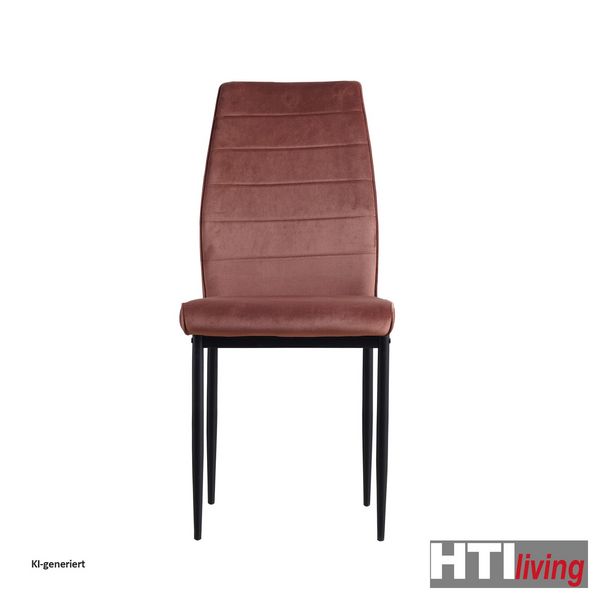 Produktbild: HTI-Living Stuhl Madison Velvet 4er-Set Stuhl Madison Velvet 4er-Set