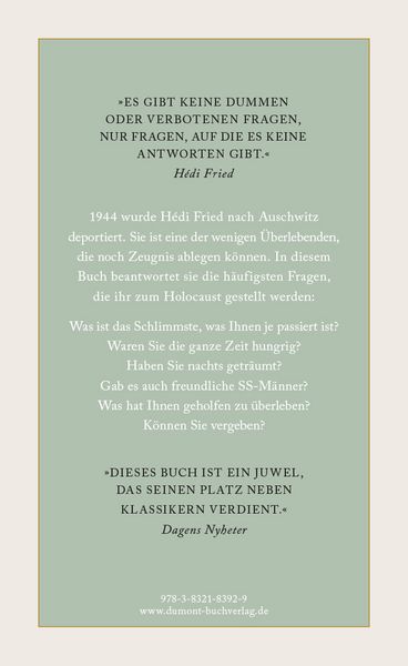 Produktbild: Fragen, die mir zum Holocaust gestellt werden