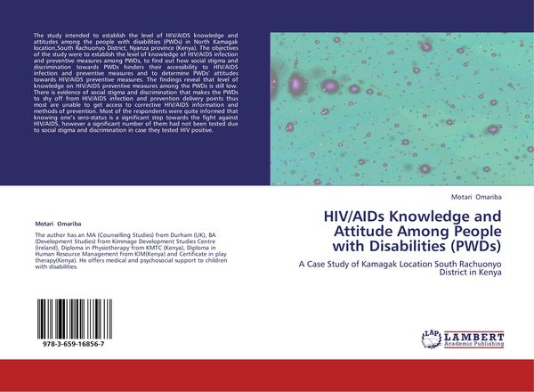 Produktbild: HIV/AIDs Knowledge and Attitude Among People with Disabilities (PWDs)