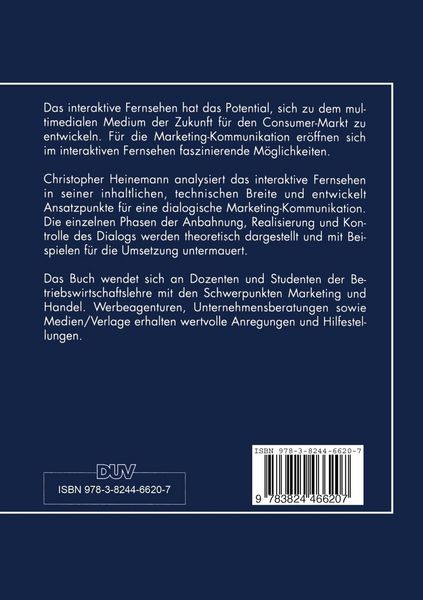 Produktbild: Werbung im interaktiven Fernsehen