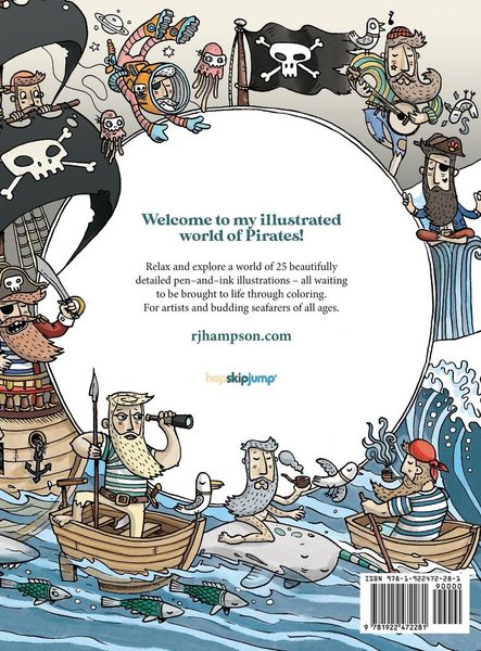 Produktbild: Pirates Coloring Book