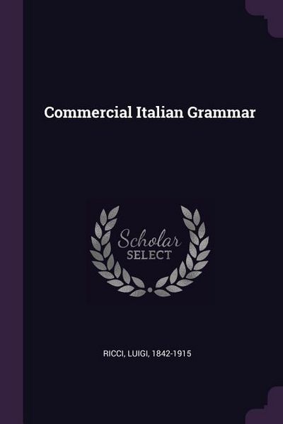Produktbild: Commercial Italian Grammar