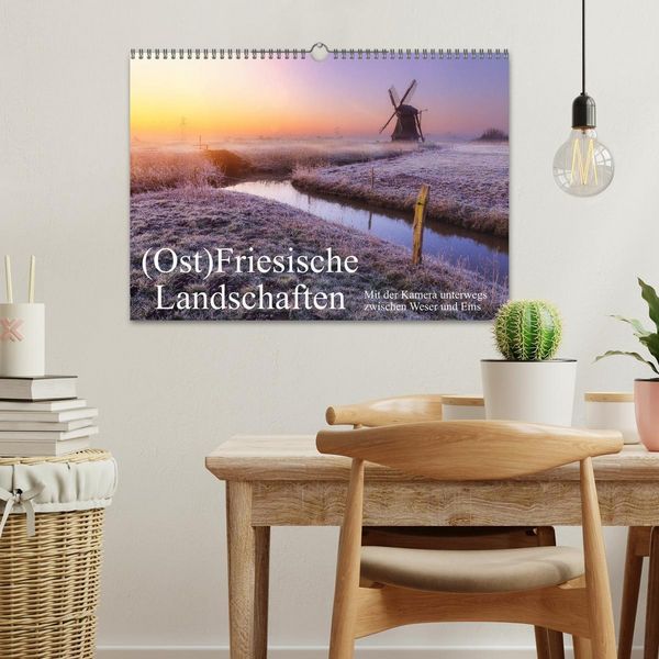 Produktbild: (Ost)Friesische Landschaften (Wandkalender 2026 DIN A3 quer), CALVENDO Monatskalender