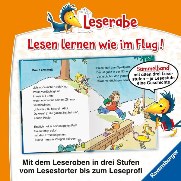 Produktbild: Leserabe Sonderausgaben - Detektivgeschichten zum Lesenlernen