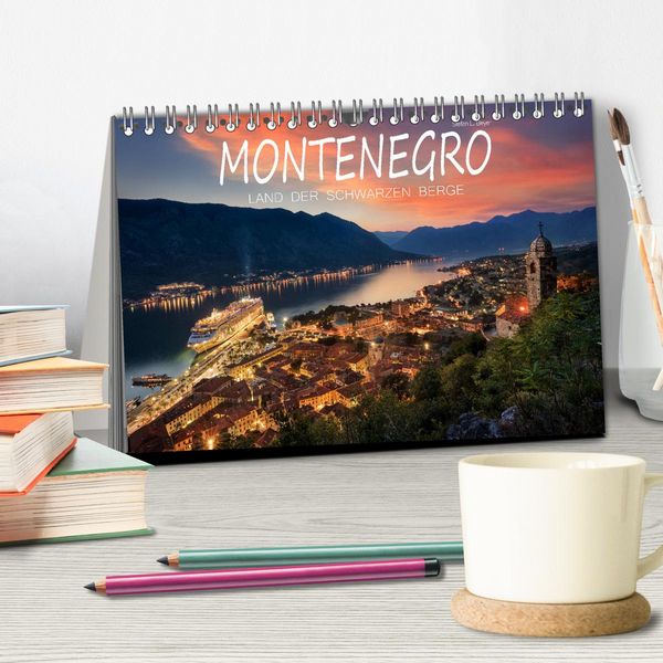 Produktbild: Montenegro - Land der schwarzen Berge (Tischkalender 2026 DIN A5 quer), CALVENDO Monatskalender