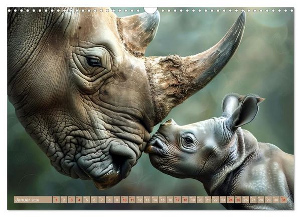 Produktbild: Tierkinder des S&uuml;dens (Wandkalender 2026 DIN A3 quer), CALVENDO Monatskalender
