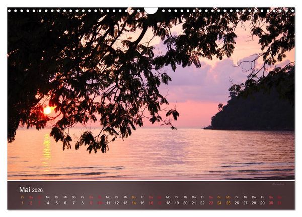 Produktbild: Farben am Meer (Wandkalender 2026 DIN A3 quer), CALVENDO Monatskalender