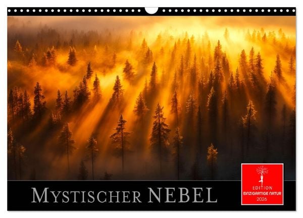 Produktbild: Mystischer Nebel (Wandkalender 2026 DIN A3 quer), CALVENDO Monatskalender