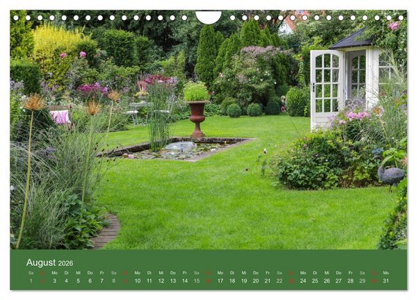 Produktbild: G&auml;rten in Westfalen &ouml;ffnen ihre Pforten (Wandkalender 2026 DIN A4 quer), CALVENDO Monatskalender