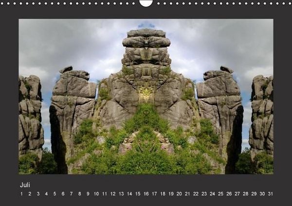Produktbild: Spiegelwelten - die Externsteine (Wandkalender immerw&auml;hrend DIN A3 quer)