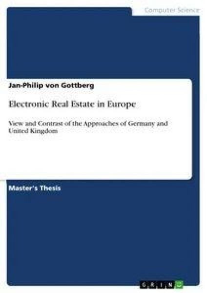 Produktbild: Electronic Real Estate in Europe