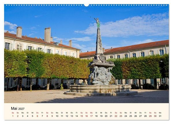 Produktbild: Nancy und Metz &ndash; Kulturelle Sch&auml;tze in Lothringen (Wandkalender 2027 DIN A2 quer), CALVENDO Monatskalender