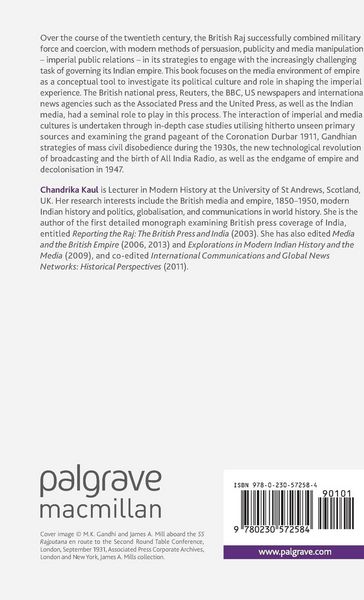 Produktbild: Communications, Media and the Imperial Experience