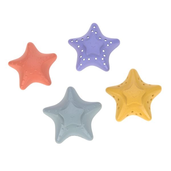 Produktbild: Stacking Toy Starfish pink/lilac/yellow/blue